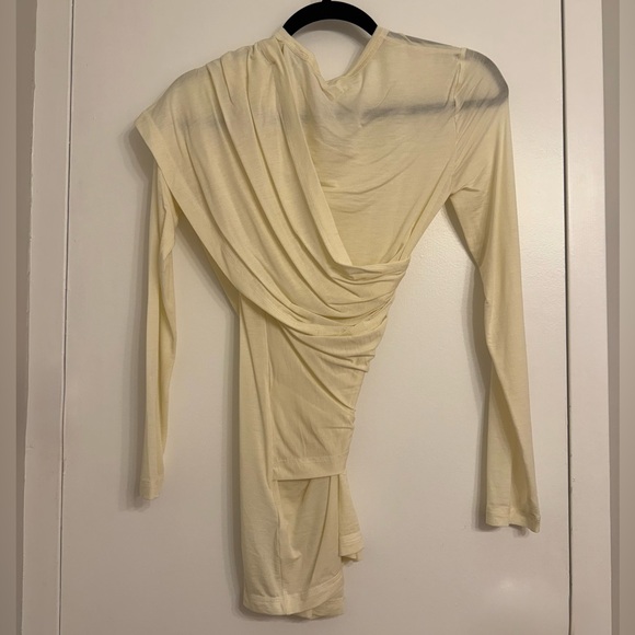 NWT Helmut Lang Protection Top Vanilla XS - Picture 3 of 7